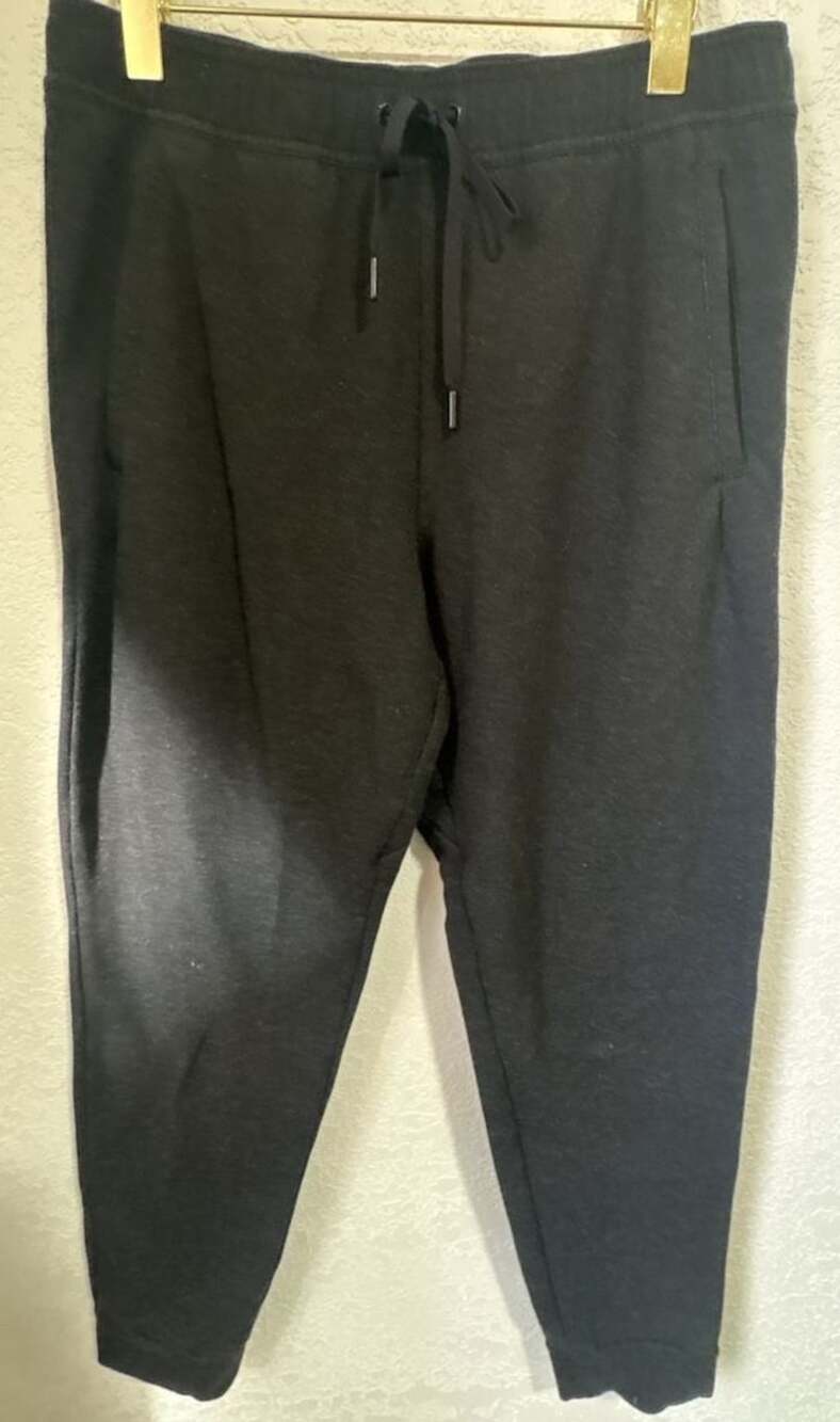 All in Motion Joggers Size M Black Drawstring Sweatpants